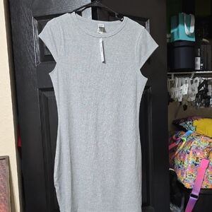 PINK Victoria's Secret Light Gray Mini Dress